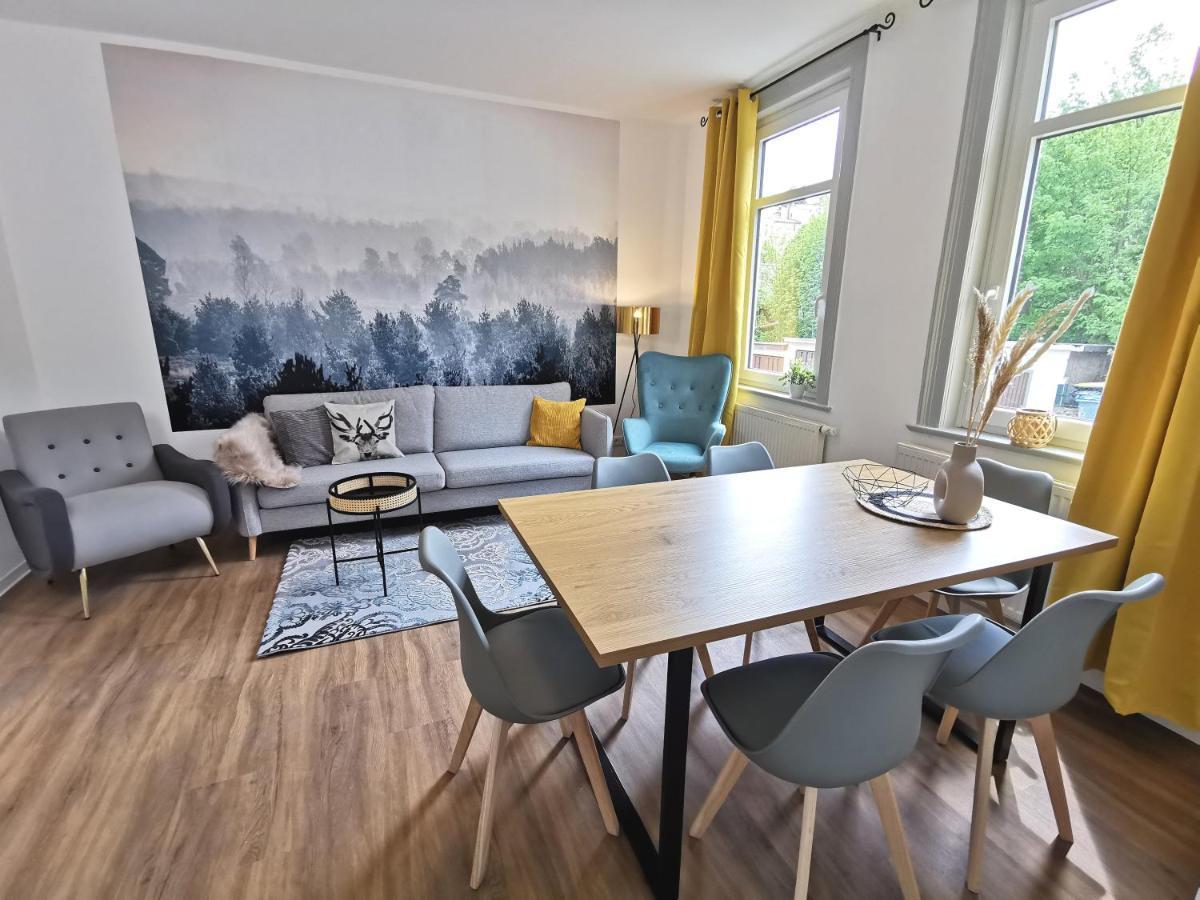 Bohnapartments - Stadtblick Zechenhaus - Balkon - Gratis Parkplatz - Wlan - Sehr Ruhig - Barrierearm الميناو المظهر الخارجي الصورة