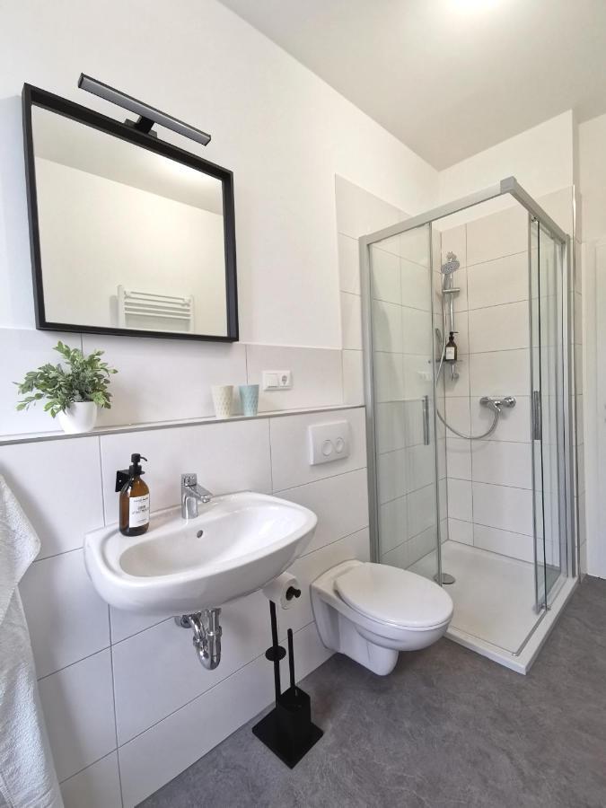 Bohnapartments - Stadtblick Zechenhaus - Balkon - Gratis Parkplatz - Wlan - Sehr Ruhig - Barrierearm الميناو المظهر الخارجي الصورة