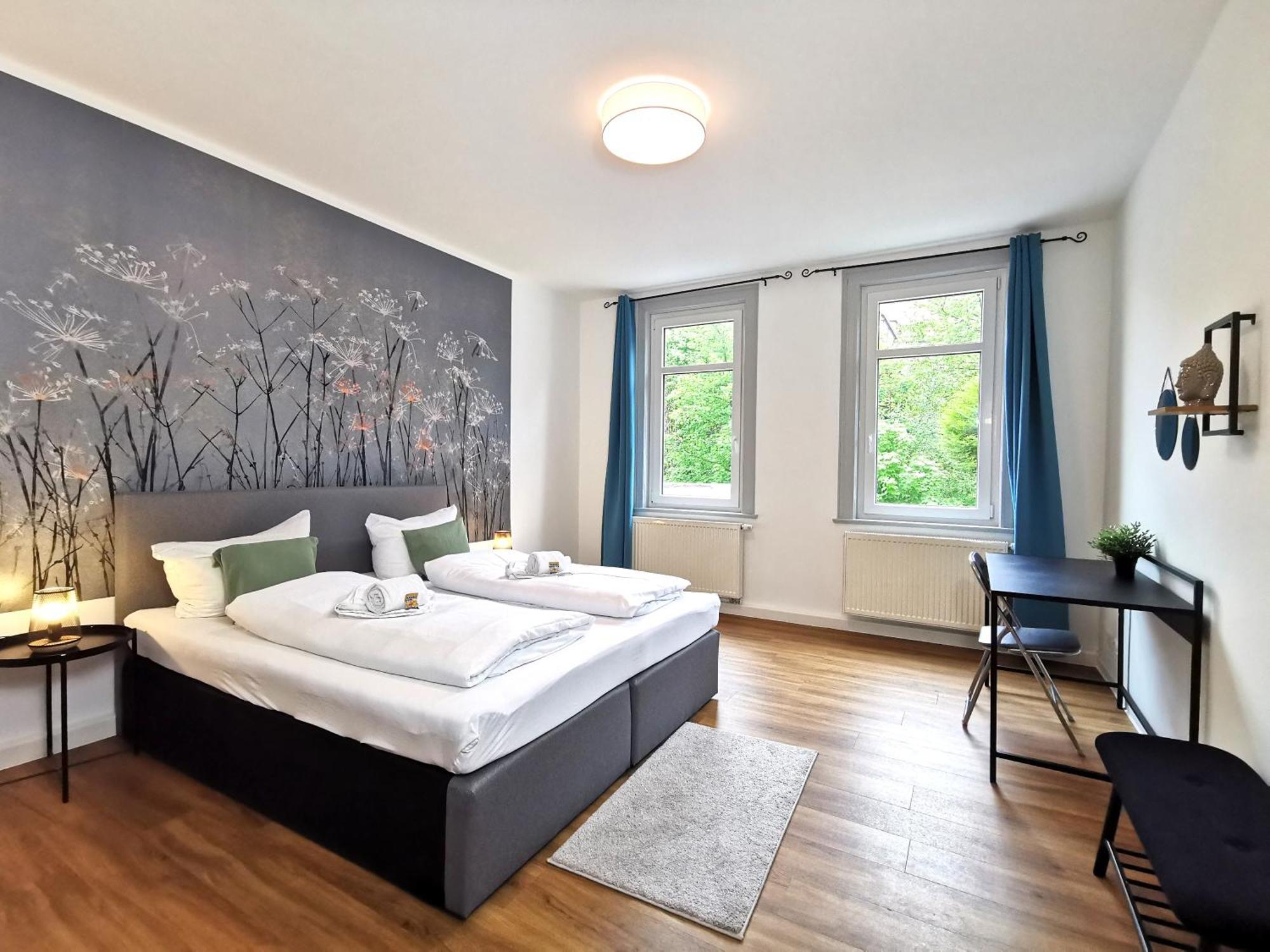 Bohnapartments - Stadtblick Zechenhaus - Balkon - Gratis Parkplatz - Wlan - Sehr Ruhig - Barrierearm الميناو المظهر الخارجي الصورة