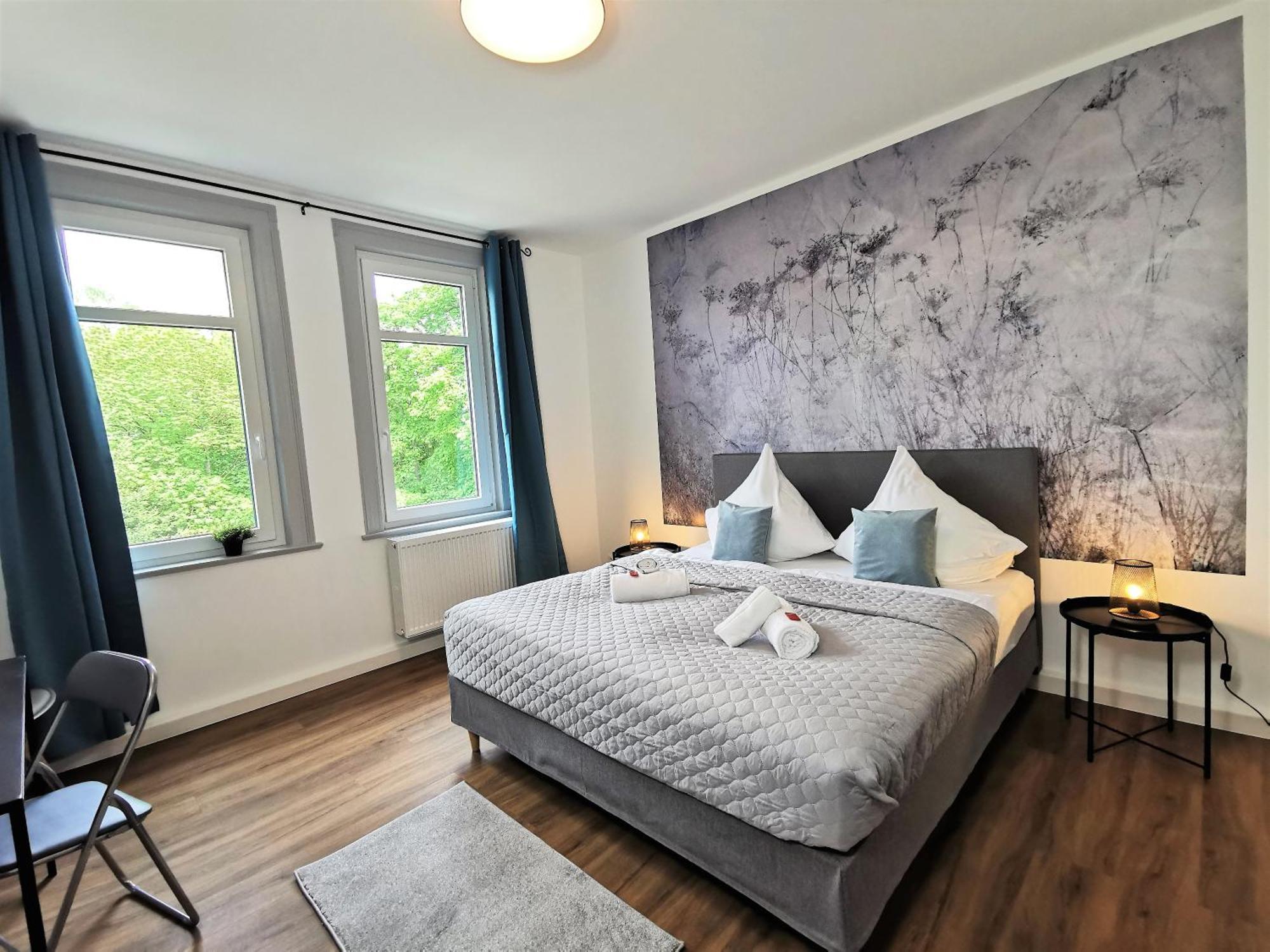 Bohnapartments - Stadtblick Zechenhaus - Balkon - Gratis Parkplatz - Wlan - Sehr Ruhig - Barrierearm الميناو المظهر الخارجي الصورة